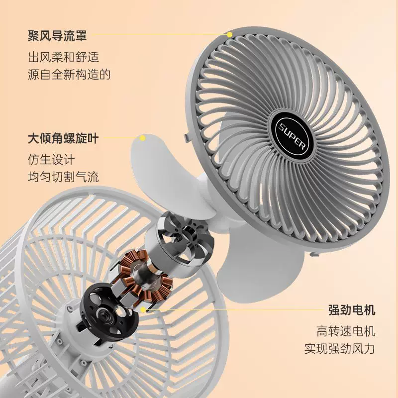 便携夹子风扇 图片 3